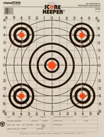 CHAMPION SCOREKEEPER, 100 YD SIGHT IN ORANGE/BLACK 12-PACK | 076683457264