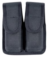 MOLDED 2 MAG PCH SGL ROW CORD BLDouble Mag Pouch - Single Row Black - 9mm/.40 cal/.45 cal - Molded nylon with the superior abrasion resistance of Cordura - Cordura has superior resistance to abrasion, but has always been easy to crush and hasnt always maintained its shapbrasion, but has always been easy to crush and hasnt always maintained its shape - Molded looke - Molded look | 648018029844
