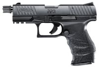 Walther Arms 5100304 PPQ M2 SD Tactical 22 LR 101 4 Inch Threaded Steel Barrel, Matte Black Tenifer Serrated/Steel Slide, Black Polymer Frame w/Picatinny Rail, Black Polymer Grips | .22 LR | 723364207297