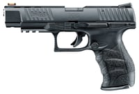 Walther Arms 5100305 PPQ M2 22 LR 101 5 Inch Threaded Steel Barrel, Matte Black Tenifer Serrated/Steel Slide, Black Polymer Frame w/Picatinny Rail, Black Polymer Grips | .22 LR | 723364207303