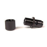 Walther Arms 512105 Threaded Barrel Adapter  P22 Black Nitride Stainless Steel 1/2 Inch28 tpi Handgun | 723364205248