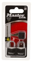 Master Lock 121T Padlock Keyed Open With Key Keyed Alike Steel Vinyl-Covered 2 Per Pkg | 071649002250