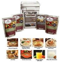 ReadyWise RW01152 Emergency Supplies Freeze Dried Prepper Pack 52 Servings Per Bucket | 850018985963