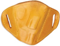 Bulldog MLTM Molded  OWB Tan Leather Belt Slide Fits Browning HiPower Fits Kahr P45 Right Hand | 672352007459