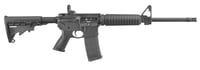 RUGER AR556 .223 30SHOT BLACK SIX POSITION STOCK | 5.56x45mm NATO | 736676085002