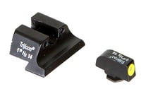 TRIJICON NIGHT SIGHT SET HD YELLOW OUTLINE FOR GLOCK 21 | 719307209701
