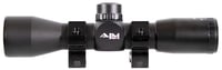 Aim Sports JTM432B Tactical Compact Black Anodized 4x 32mm 1 Inch Tube MilDot Reticle | 815879011534