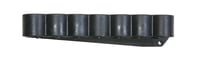ARCH SHELL HOLDER MOS 500/590 7RDArchangel Shell Carrier Black - Mossberg 500/590 - 12 GA - 7/RD - Made of a precision molded polymer with an aluminum mounting plate - Will not contact or interfere with the pump action forend when used with length forendsfere with the pump action forend when used with length forends | 708279010705