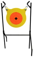 Birchwood Casey 47330 World of Targets Boomslang Pistol/Rifle Orange/Yellow AR500 Steel Gong Standing Includes Gong/Metal Stand | 029057473308