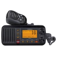 Uniden UM435BK Fixed Mount VHF Radio w/ channel controls on | 050633501801