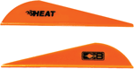 BOHNING HEAT VANE 2.5 Inch SOLID NEON ORANGE 36PK | 010847226303