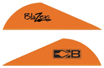 BOHNING BLAZER VANES 2 Inch SOLID NEON ORANGE 36PK | 010847259226 | Bohning | Archery | Arrows & Bolts | Fletching Arrows & Materials