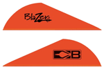 BOHNING BLAZER VANES 2 Inch SOLID NEON RED 36PK | 010847261229 | Bohning | Archery | Arrows & Bolts | Fletching Arrows & Materials