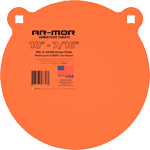 ARMOR 10 Inch MIL46100 STEEL GONG 7/16 Inch THICK STEEL ORANGE ROUND | 766567478460