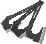 REAPR CHUK 3PC THROWING AXE SET 11 Inch OVERALL/3.58 Inch BLADES | 076812148391