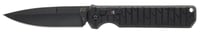 SCHRADE KNIFE ENTICE AUTO FLDR 3.5 Inch S35VN BAYONET BLD BLK MT | 661120650461