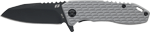SCHRADE KNIFE TENACITY FOLDER 2.5 Inch AUS10 BLACK/GREY | 661120650607