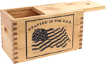 SHEFFIELD STANDARD PINE CRAFT BOX CRAFTED IN USA MADEIN USA | 076812147110