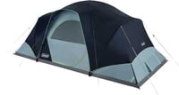 COLEMAN SKYDOME TENT 10 PERSON BLUE NIGHTS 5 MINUTE SETUP | 076501168013