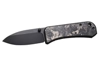 WE KNIFE BANTER 2.9 Inch MARBLE CARBON FIBER/BLACK STONEWASH | 763416241244