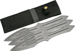 SZCO RITE EDGE 10 Inch PRO THROWER KNIFE 3PC SET W/SHEATH | 801608112306