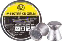 RWS PELLETS 177 MEISTERKUGELN 8.2 GRAINS PROLINE 500PACK | .177 BB | 723364150302