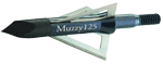 MUZZY BROADHEAD STANDARD 3BLADE 125GR 1 3/16 Inch CUT 6PK | 050301235007