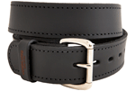 VERSACARRY DOUBLE PLY LEATHER BELT 44 InchX1.5 Inch HEAVY DUTY BLK | 637813368241
