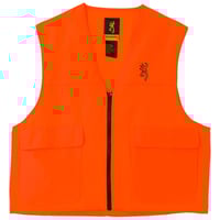 BROWNING SAFETY VEST BUCK MARK LOGO BLAZE ORANGE 2XL | 023614324935