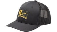 BROWNING CAP ELK RIDGE 110MESH BACK REC PATCH BLACK/GOLD | 023614996613