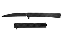 OCASO KNIVES SOLSTICE 3.4 InchFLDR CARBON FIBER/BLACK WHARNCLIFF | 850042713259