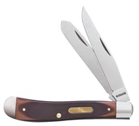 OLD TIMER KNIFE GUNSTOCK TRPPR 2BLADE 3.1 Inch S/S DELRIN | 044356001038