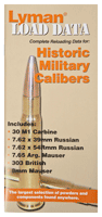 LYMAN LOAD DATA BOOK OLD MILITARY CALIBERS 72 PAGES | 011516900166