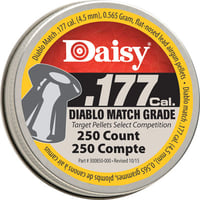 DAISY MATCH 177 PELLET 250COUNT 10PACK CASE | .177 BB | 039256203576