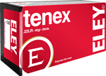 ELEY TENEX 22LR 40GR EPS 50RD 100BX/CS  | .22 LR | 650911001001