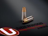 Underwood Ammo 114   9mm 124gr Jacketed Hollow Point 20 Per Box/10 Case | 9x19mm NATO | 816874020378