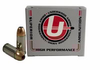 Underwood Ammo 139   9mmP 147gr Jacketed Hollow Point 20 Per Box/10 Case | 9x19mm NATO | 816874020590