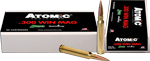 ATOMIC 300 WIN MAG 220GR MATCH KING HPBT 20RD 10BX/CS | .300 WIN MAG | 858767004034