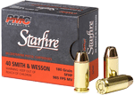 PMC AMMO .40SW 180GR. STAR FIRE HOLLOW POINT 20PACK | 741569010191