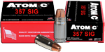 ATOMIC 357 SIG 147GR JHP 20RD 10BX/CS | .357 SIG | 858767004553