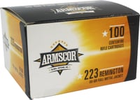 ARMSCOR 223 REM 55GR FMJ 1200RD CASE LOT | .223 REM | 4806015504471
