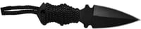 ABKT COVERT OPS NECK KNIFE 1 1/4 Inch BLADE W/ CORD  SHEATH | 815949013895
