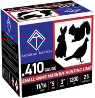 ATI GAME LOAD 410 3 Inch 11/16OZ 5 1200FPS 250RD CASE LOT  | 410 BORE GA | 810113111100
