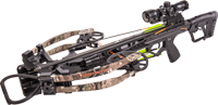 Bear Archery BearX Constrictor CDX Crossbow Package with Illum Scope Rope  Bolts RH / LH - Veil Stroke Camo | 754806316611