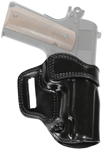 GALCO AVENGER BELT HOLSTER RH LEATHER 1911 3 Inch BLACK | 601299009288