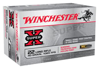Winchester X22LRSUBA Super-X Rimfire Ammo 22 LR, TCHP, 40 Grains  | .22 LR | X22LRSUBA | 020892102095