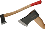 SZCO RITE EDGE 28 Inch HICKORY CAMP AX 5 Inch BLADE W/RED GRIP | 801608168020