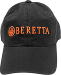 BERETTA CAP BERETTA LOGO COTTON TWILL CHARCOAL GREY | 0082442868547