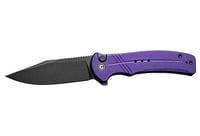 CIVIVI KNIFE COGENT 3.47 Inch PURPLE G10/BLACK STONEWASHED | 763416240551