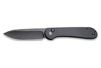 CIVIVI KNIFE ELEMENTUM 3.47 Inch BLACK G10/BLACK STONEWASH | 672975137328